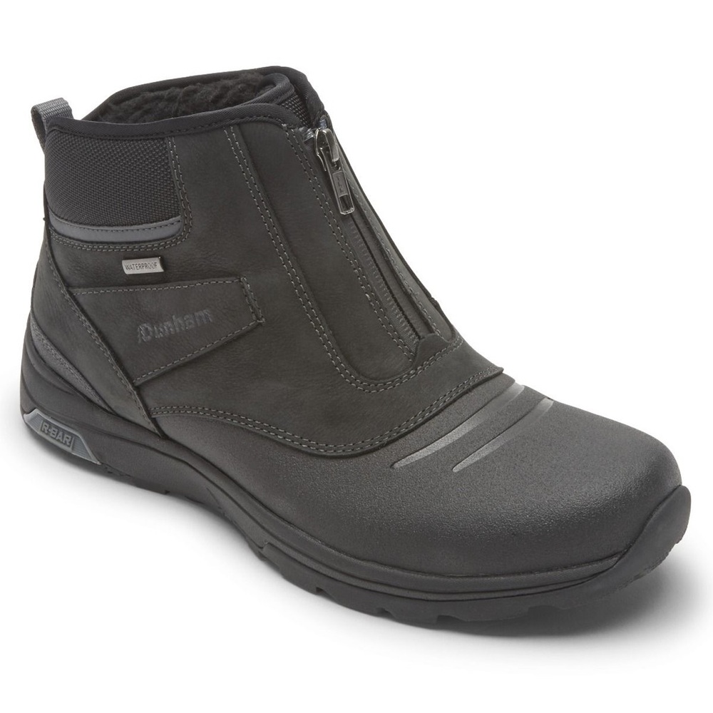Dunham Black Waterproof Hiking Boots Trukka Black
